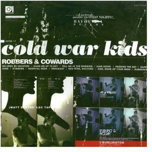 Cold War Kids  Robbers & Cowards  LP/Vinyl