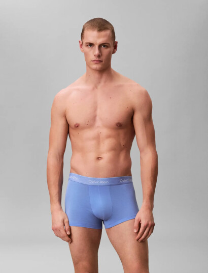 Calvin Klein Low Rise Trunk 3Pk   Multi/patterned   XS