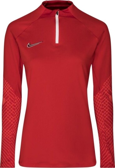 Nike Treningsskjorte Dri FIT Strike Drill   Rød/Rød/Hvit Kvinner størrelse Large