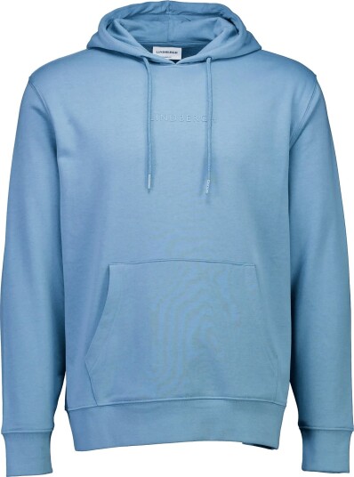 Lindbergh Logo Chest Print Hoodie Sweat Blue XXL