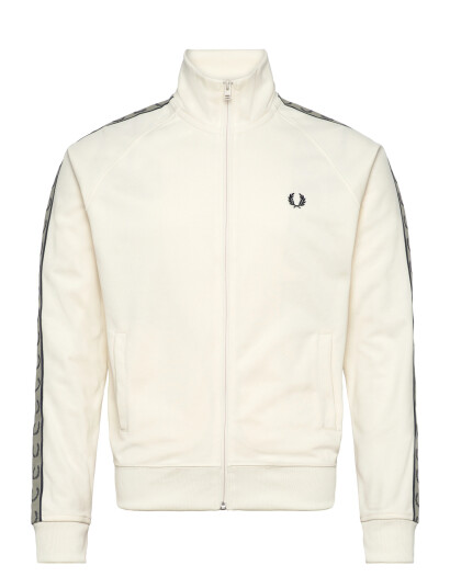 Fred Perry Contrast Tape Track Jkt Cream XXL