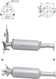 Partikkelfilter VEGAZ VOK-954 Partikkelfilter VEGAZ VOK-954