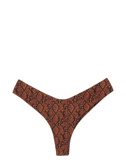 Etam Zephiro High Leg Brazillian Brown XL