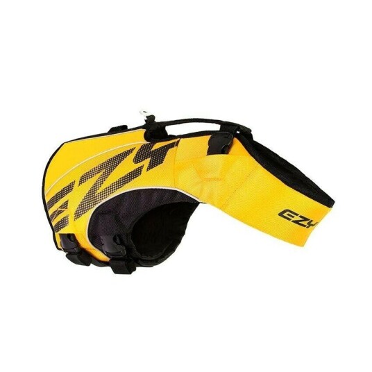 Ezydog Flytevest Boost til hund Gul 66-75cm 18-27kg