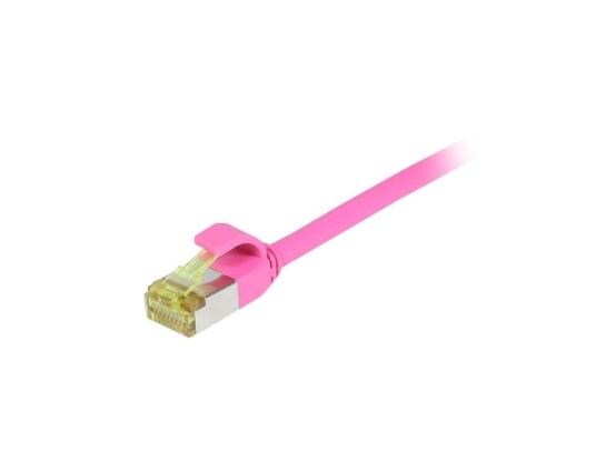 Patchkabel Rj45 Cat6a 500Mhz 015M Magenta Sftp Slimline Rund D45mm Tpelszhsuperflex Awg28 Med Cat7 Råkabel Synergy 21 S217988