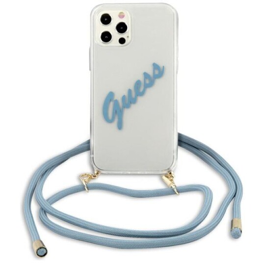 Guess Guhcp12lcrtvsbl, Etui, Apple, Iphone 12 Pro Max, 17 Cm (6.7"), Blå, Gjennomsiktig Guess Guhcp12lcrtvsbl, Etui, Apple, Iphone 12 Pro Max, 17 Cm (6.7"), Blå, Gjennomsiktig