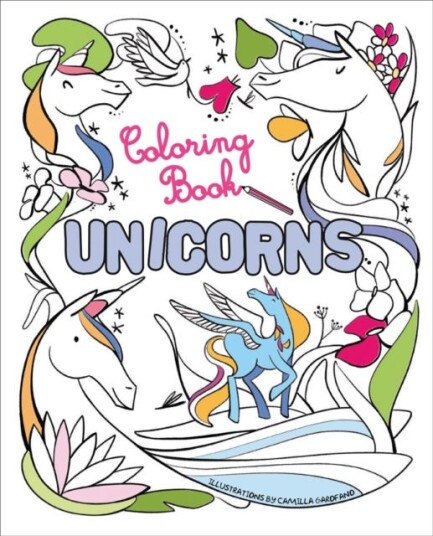 Unicorns Coloring Book Unicorns Coloring Book