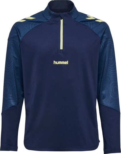 Hummel Genser hmlBlaze 2.0 Training Halv glidelås Marine/Sha Hummel 8 år (128) Genser Blå Grønn Marineblå