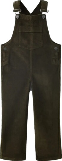 Mango Corduroy Dungarees With Pockets - BEIGE - KHAKI - 98