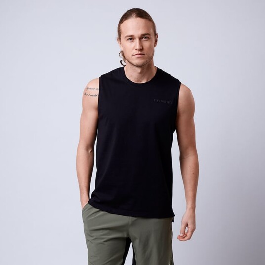 Phantom Sleeveless, Black Svart Small