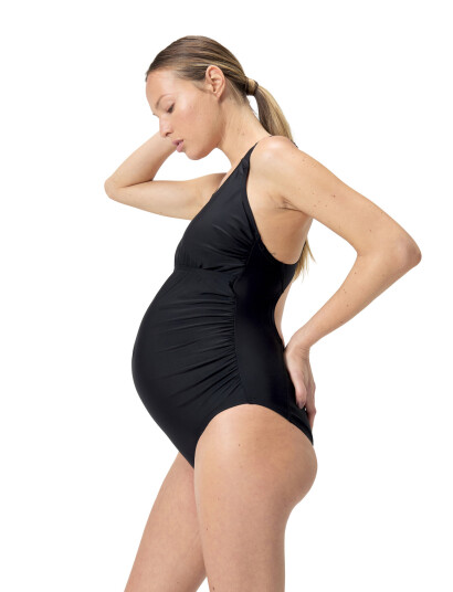 Speedo Materity Fitness Swimsuit - Black - XS