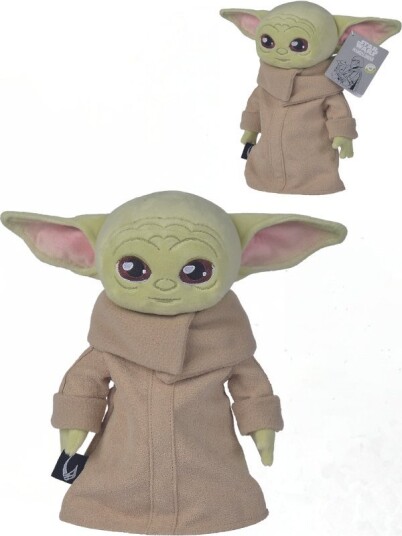 Disney Star Wars Mandalorian Baby Yoda Grogu bamse 28 cm høy Disney Star Wars Mandalorian Baby Yoda Grogu bamse 28 cm høy