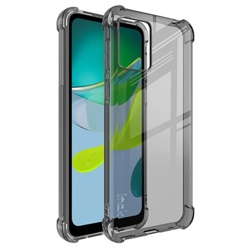 Imak Drop-Proof Motorola Moto E13 TPU-deksel Svart / Gjennomsiktig