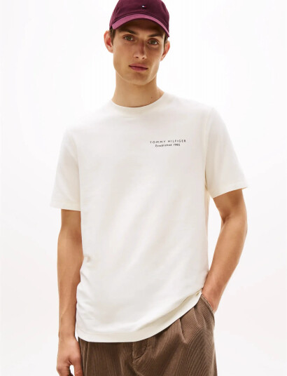 Tommy Hilfiger Photo Print Graphic Tee - White - XXL Tommy Hilfiger Photo Print Graphic Tee - White - XXL