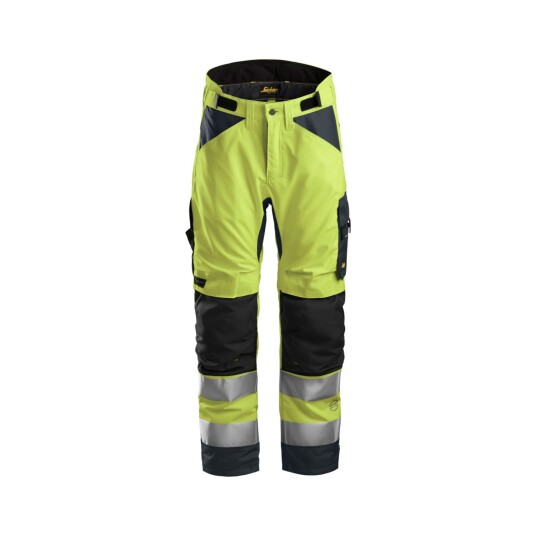 Snickers Workwear Vinterbukse 6639 Gul/mgrå Xxl