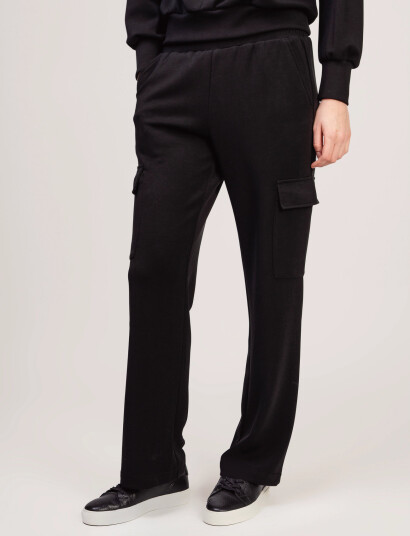Ivo Nikkolo Jersey Trousers, Tewy - Black - S Ivo Nikkolo Jersey Trousers, Tewy - Black - S