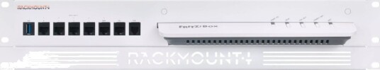 Rackmount.it rackmonteringssett 1.3U 19" hvit for AVM Fritz!Box Rackmount.it rackmonteringssett 1.3U 19" hvit for AVM Fritz!Box