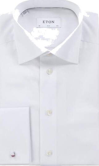 Eton Slim Fit Shirt Dm - White