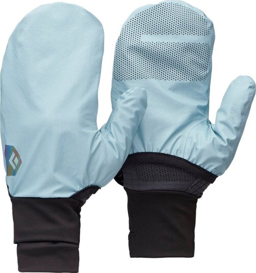 Black Diamond Gridtech Storm Hood Gloves Carbon/Glacier