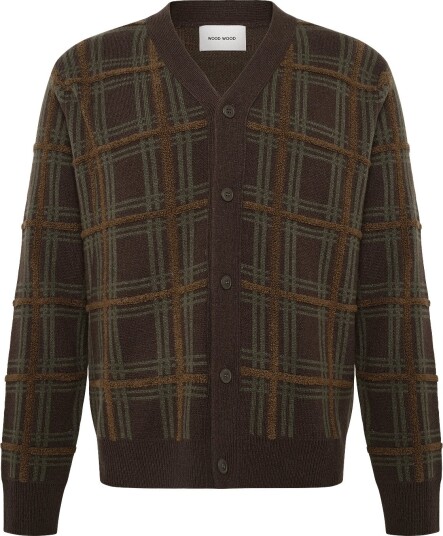 WOOD WOOD Wwvim Cardigan 25476 Brown L