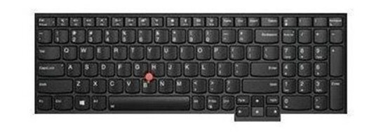 Lenovo - notebook replacement keyboard - with Trackpoint UltraNav - Danish - Brbart tastatur - til utskifting - Dansk - Svart