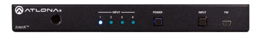 ATLONA AT-JUNO-451 - video/audio switch - 4 porter - Styrt ATLONA AT-JUNO-451 - video/audio switch - 4 porter - Styrt