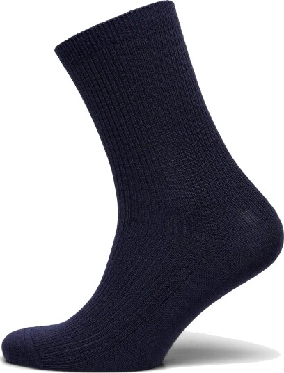 mp Denmark Fine Wool Rib Socks Navy 37/39 mp Denmark Fine Wool Rib Socks Navy 37/39