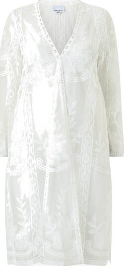 Zhenzi   Kardigan Zh myrt 1347 L/S   Hvit