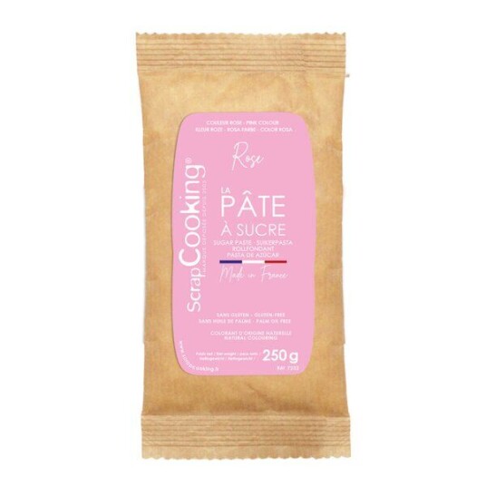ScrapCooking   Fondant 250 g rosa