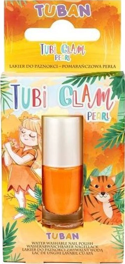 Tuban Tubi Glam Neglelakk Oransje Perlemor 3+ År