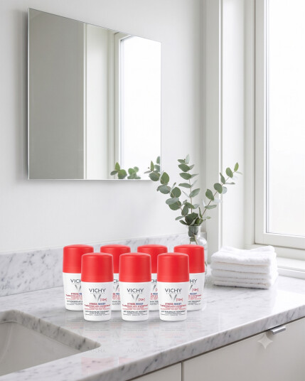 Vichy Stress Resist 72Hr Anti-Perspirant Med parfyme 50 ml 7 stykker Vichy Stress Resist 72Hr Anti-Perspirant Med parfyme 50 ml 7 stykker