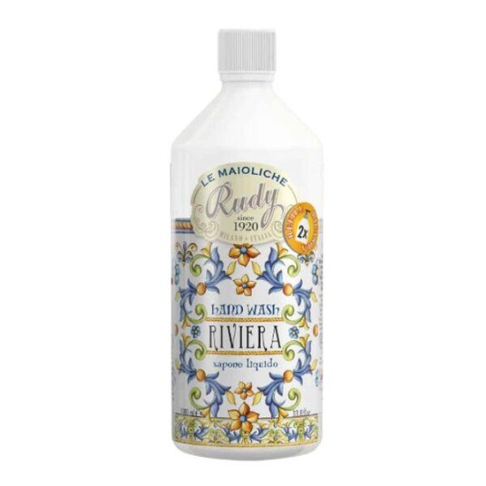 Rudy Profumi Maioliche refill håndsåpe 1L Riviera Rudy Profumi Maioliche refill håndsåpe 1L Riviera