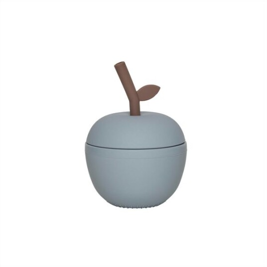 Oyoy Apple kopp Dusty blue Oyoy Apple kopp Dusty blue