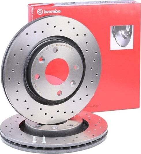 Bremseskive BREMBO 09.8695.1X Bremseskive BREMBO 09.8695.1X