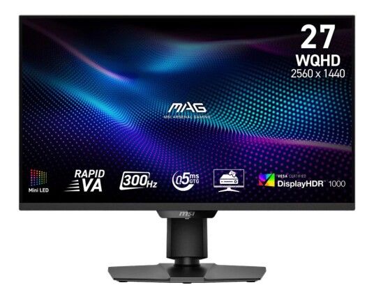 MSI MAG 274QPFDE X30MV 27" Gaming Skjerm Wide Quad HD Svart MSI MAG 274QPFDE X30MV 27" Gaming Skjerm Wide Quad HD Svart