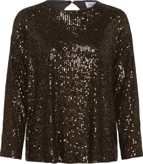 Saint Tropez Dame Bluser & Skjorter Brun L,