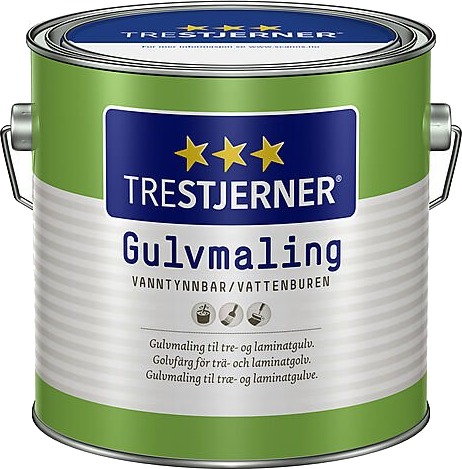Trestjerner Gulvmaling Blank C-Base 2,7l