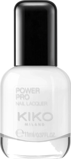 KIKO Milano Power Pro Nail Lacquer 11 ml 02 French White Thin Brush