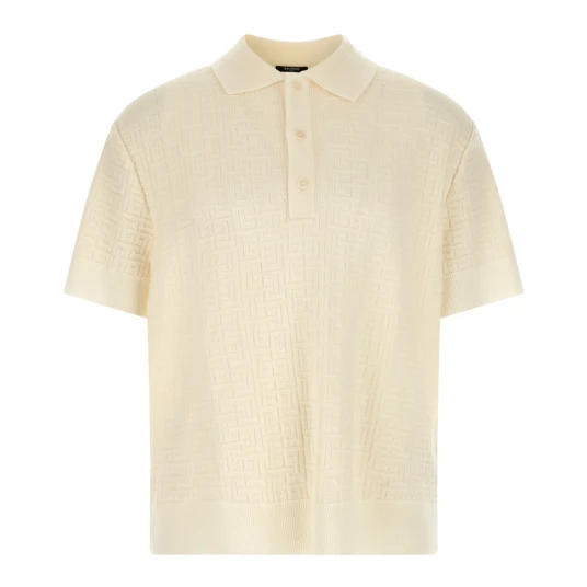Balmain Herre Topper Hvit L, Balmain Herre Topper Hvit L,