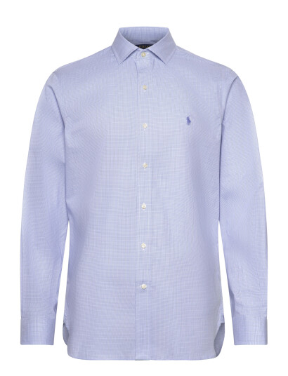 Polo Ralph Lauren Custom Fit Stretch Poplin Shirt Blue 40 41