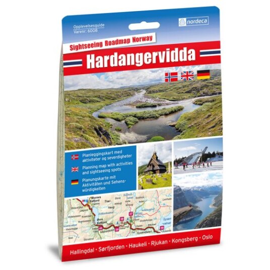 Hardangervidda 1:250 000 Hardangervidda 1:250 000