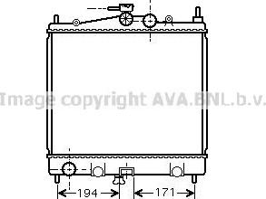 Radiator motorkjøling PRASCO DNA2247