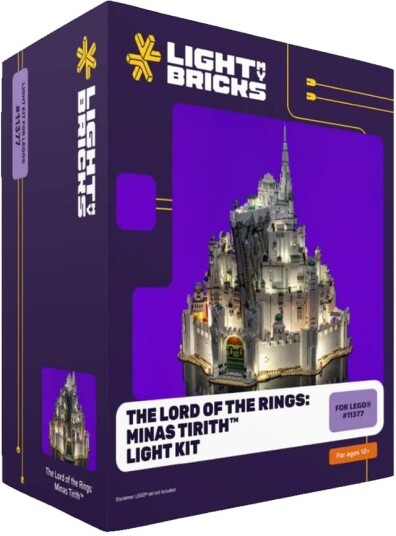 Light My Bricks Lord of the Rings Minas Tirith Lyssett 11377 2.0-11377