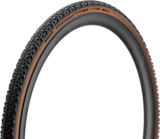 Pirelli Cinturato Gravel RM TLR High Performance foldedekk 700x50c classic sort brun