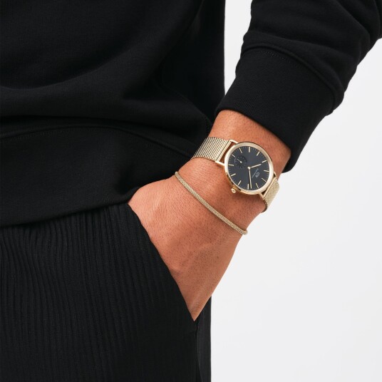 Daniel Wellington DW Watch Classic Multi-Eye Evergold Onyx 40mm Gold Daniel Wellington DW Watch Classic Multi-Eye Evergold Onyx 40mm Gold