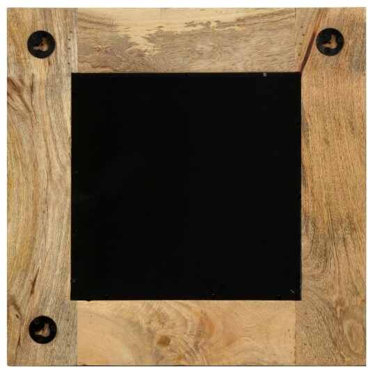 vidaXL Speil heltre mango 50x50 cm vidaXL Speil heltre mango 50x50 cm