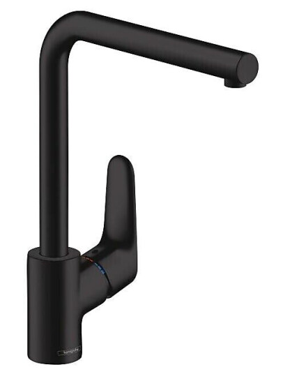 Hansgrohe Focus 280 kjøkkenbatteri Sort Matt Hansgrohe Focus 280 kjøkkenbatteri Sort Matt