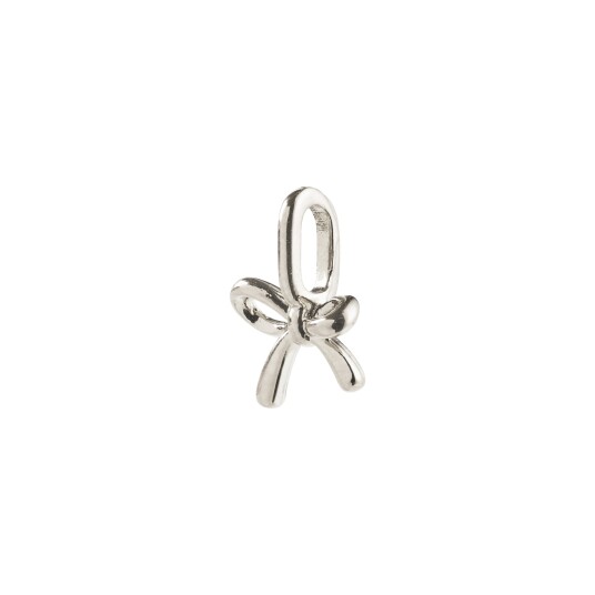 Pilgrim CHARM mini sløyfeanheng sølvbelagt