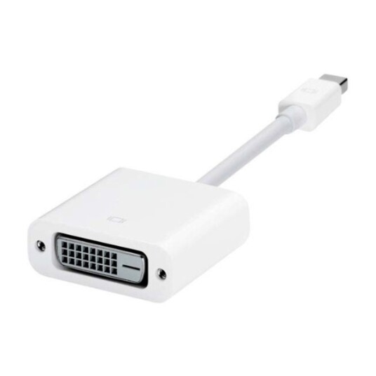 Apple Mini DisplayPort til DVI-adapter Hvit