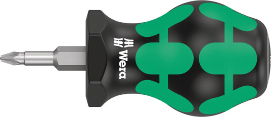 Wera Stubby 355 Kryss/skrujern 25 mm - Kompakt Håndverktøy for Trange Rom